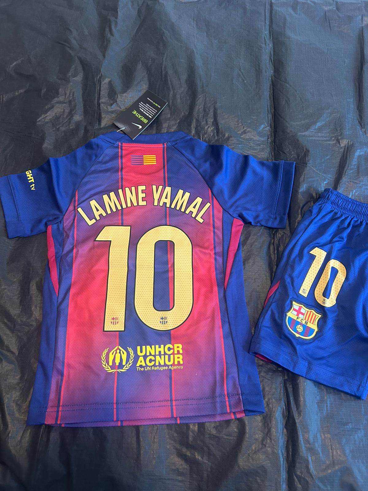 FC BARCELONA HOME KIT 25/26 (Lamine Yamal #10)