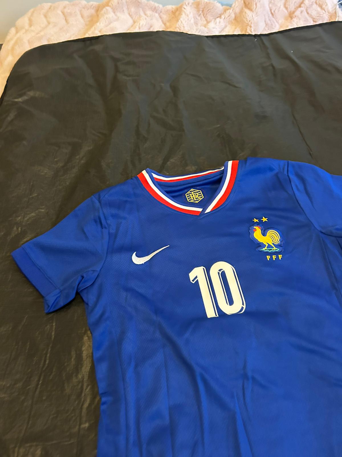 FRANCE HOME KIT 2024 (Mbappe #10)